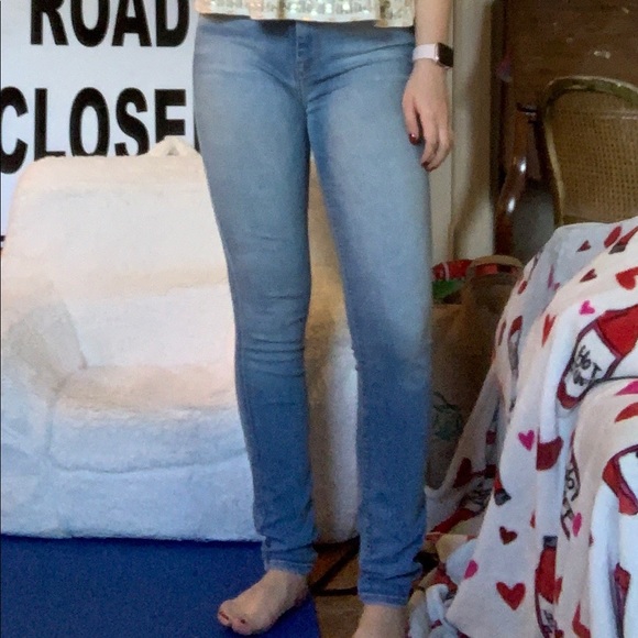 7 for all mankind the high rise skinny - Picture 3 of 5
